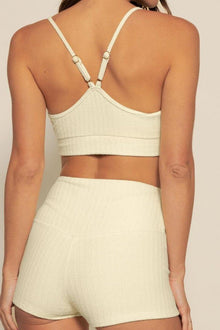 Simple Sport Top | Buttercream Rib