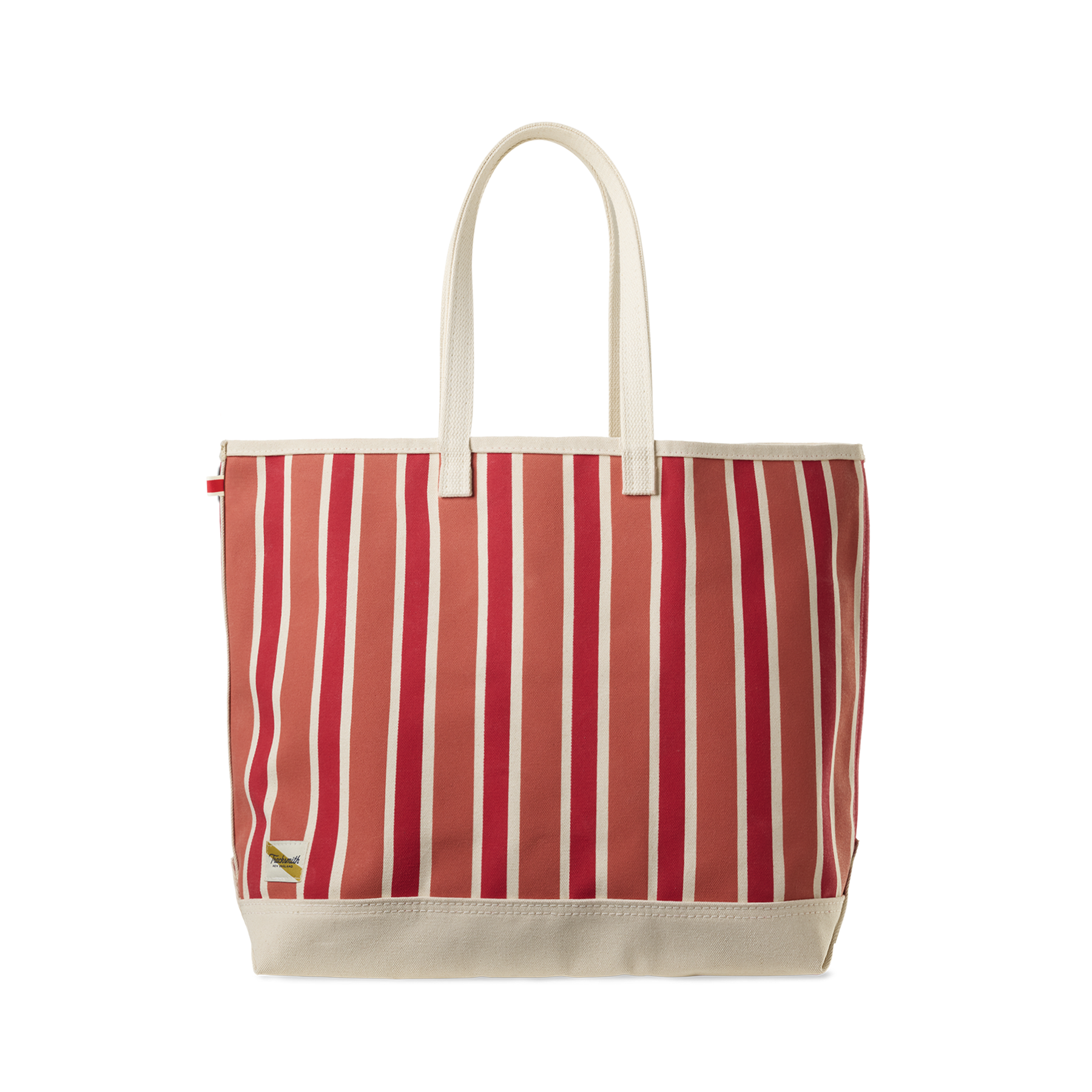 Run Cannonball Run Tote | Ivory/Faded Rose/Red