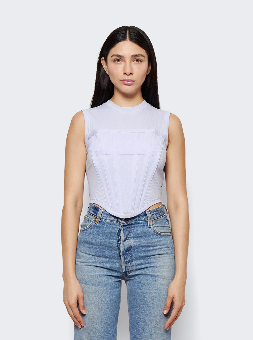 Women | Dion Lee | Corset Tank Top | Amethyst