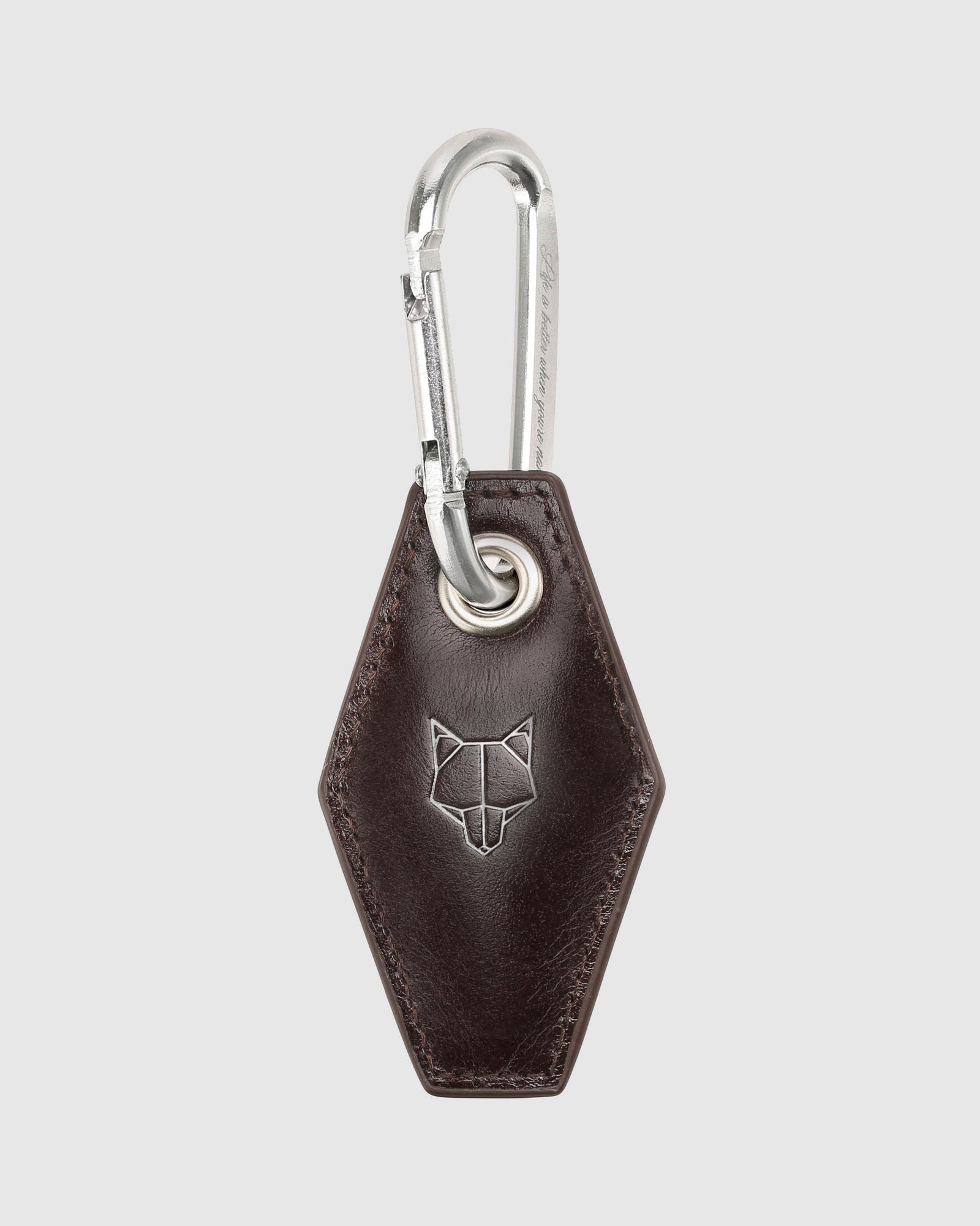 Unisex | Carabiner Keychain | Brown