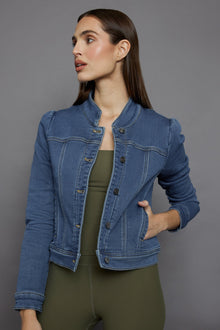 Carbon38 | Tailored Denim Jacket | Medium Wash