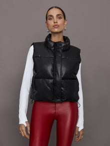 Carbon38 | Quilted Puffer Vest | Black