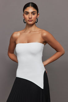 Carbon38 | Asymmetrical Sweater Top | Ivory