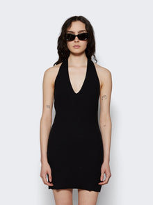 Women | ETERNE | Halter Mini Dress | Black