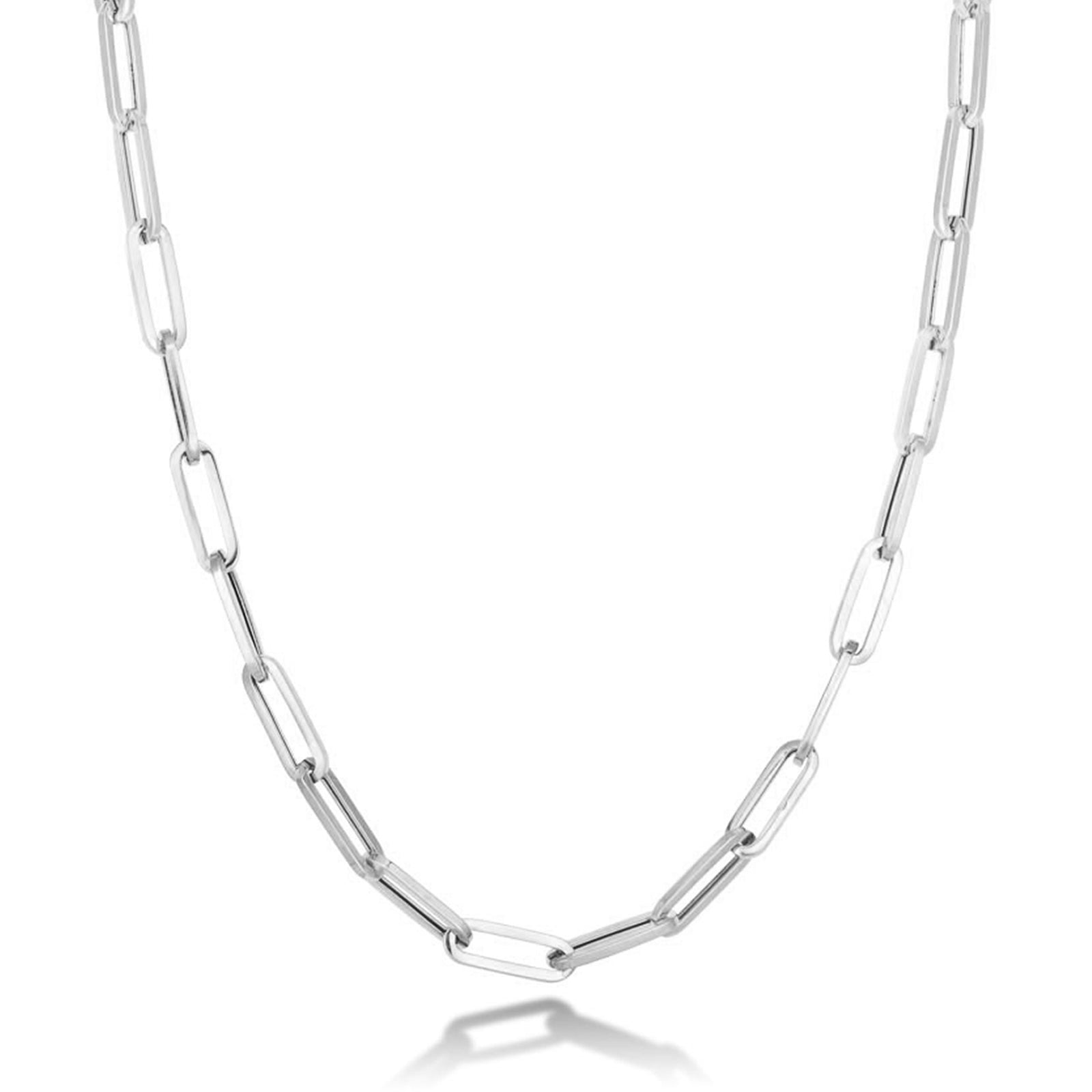 Chunky Paperclip Chain Necklace