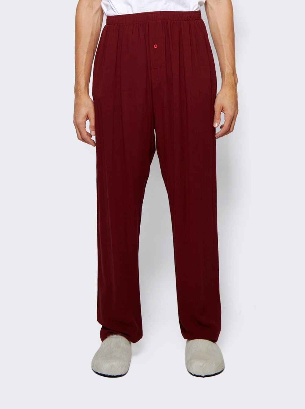 Men | Gallery Dept | Chateau Josue Pajama Sweatpants | Burgundy