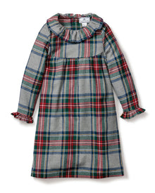 Girl's Brushed Cotton Scarlett Nightgown in Westminster Tartan in Westminster Tartan#Color_Westminster Tartan