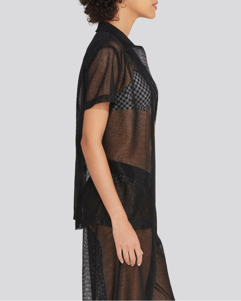 Womens | Dahlia Top | Noir