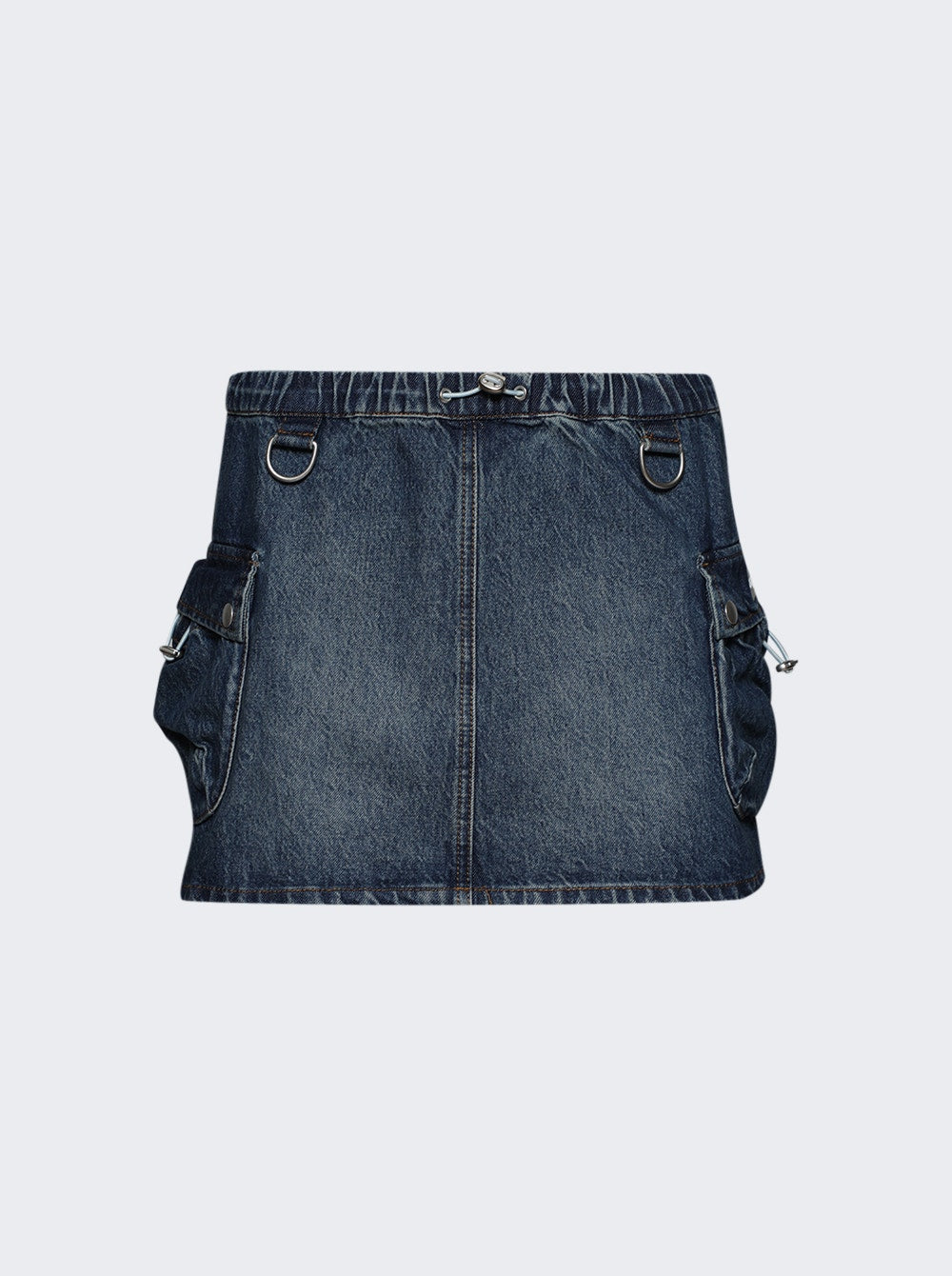 Women | Coperni | Denim Cargo Skirt | Blue