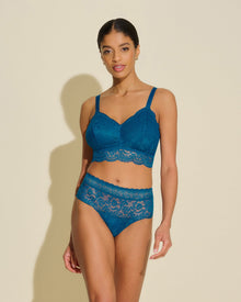 Blue Bralette - Courtney Curvy Bralette
