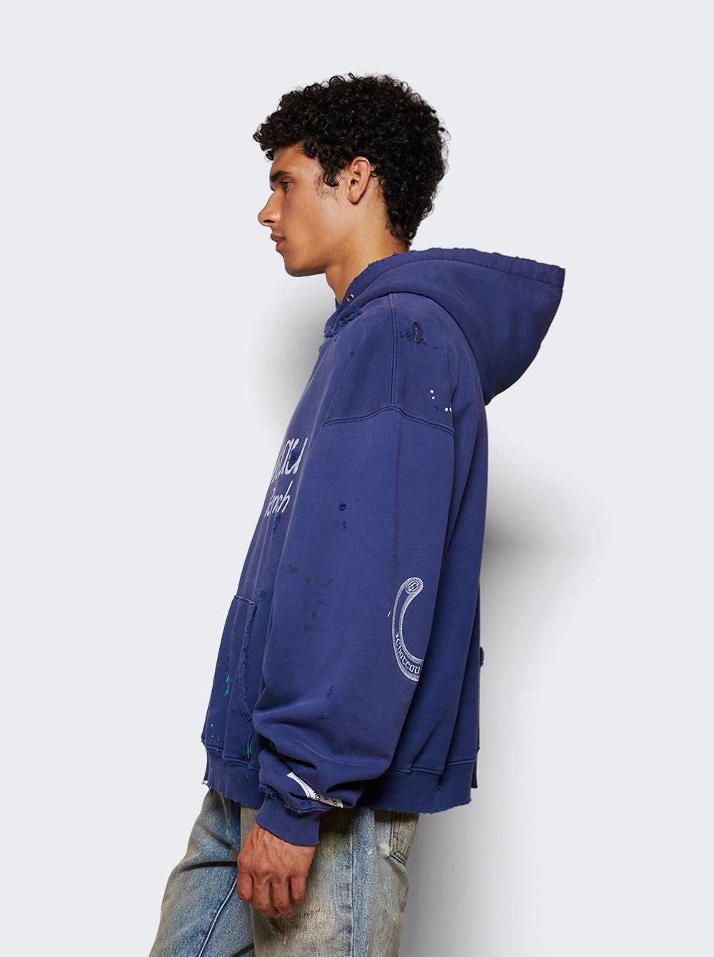 Men | Gallery Dept | Chateau Ranch Hoodie Navy | Blue