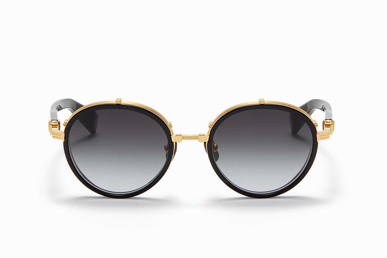 Womens | Croissy Sunglass | Gold - Black | Dark Grey Gradient