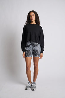 Spirit Jersey | Cropped  Jersey | Black