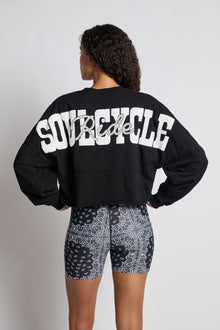 Spirit Jersey | Cropped  Jersey | Black