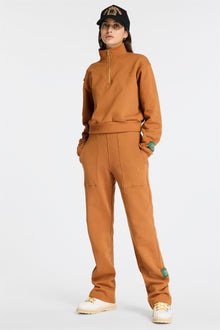 Danzy | Straight Leg Pant | Camel