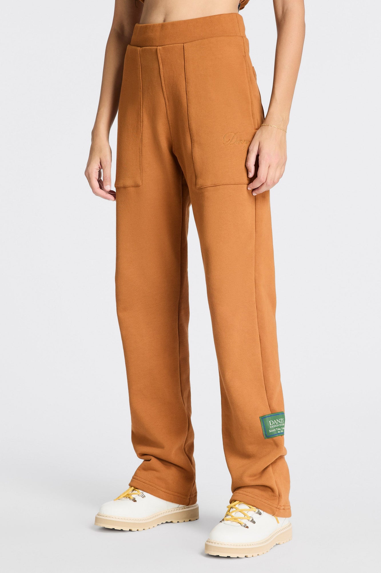 Danzy | Straight Leg Pant | Camel