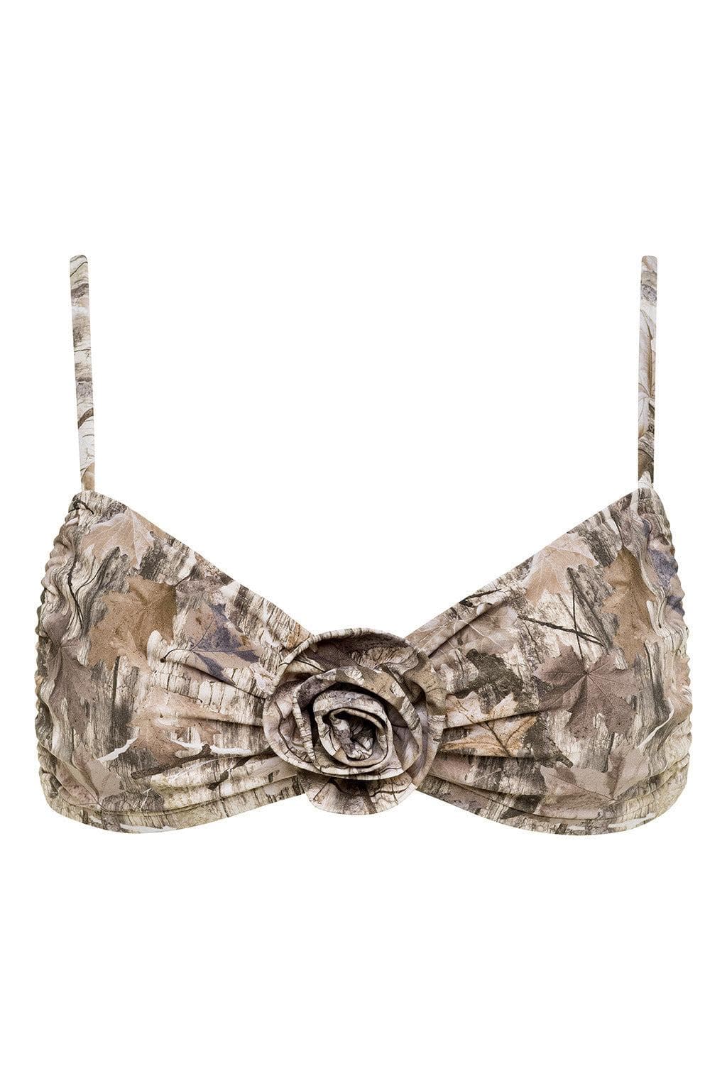 Devin Rosa Bikini Top | Camo