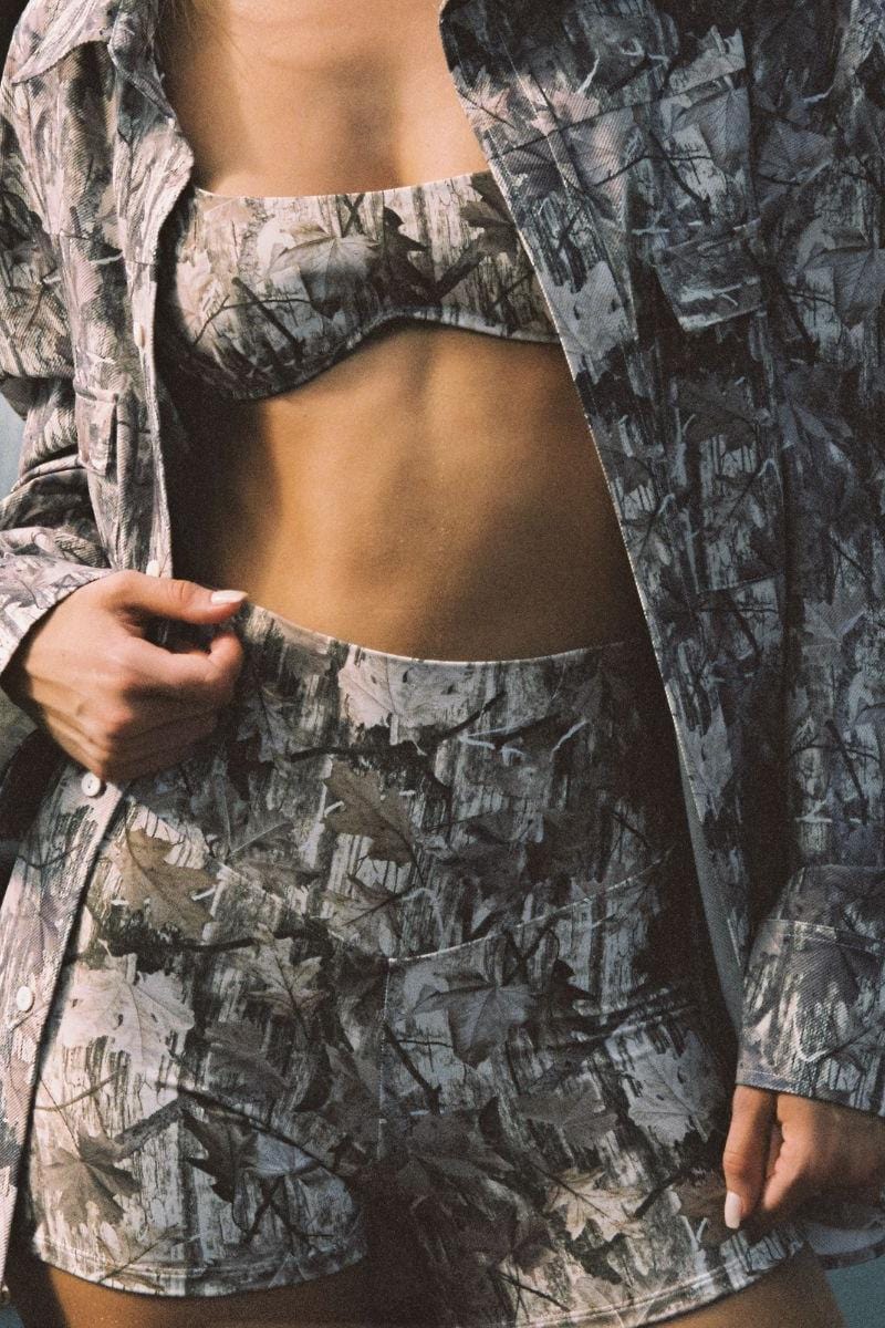 Zoe Bike Short | Camo