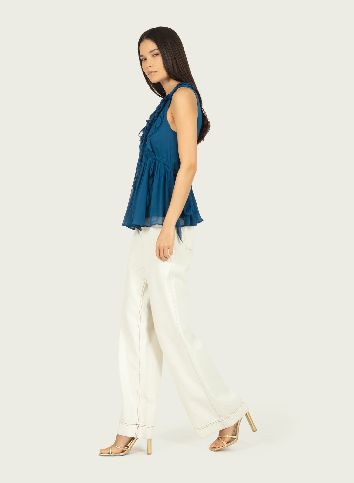 Madison Top | Deep Sea Blue