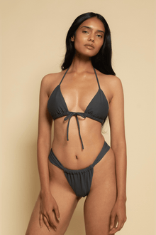 Sandra Bikini Bottom | Charcoal