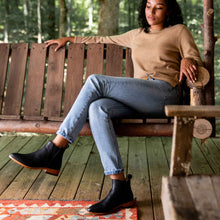 Classic Chelsea Boot Black Women's Leather Boot Nisolo