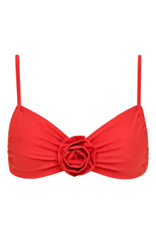 Devin Rosa Bikini Top | Cherry