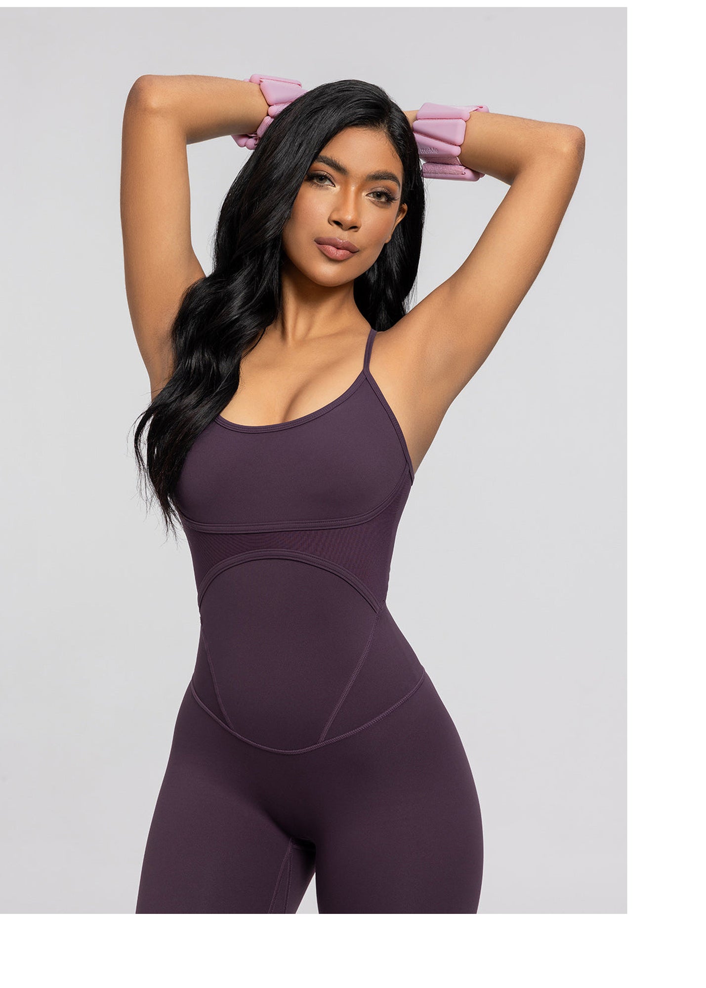 Contrology Crossback Bodysuit | Midnight Plum