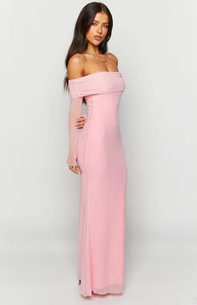 Coraline Long Sleeve Maxi Dress | Pink