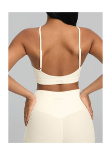 Criss-Cross Bra Top | Creamy Vanilla