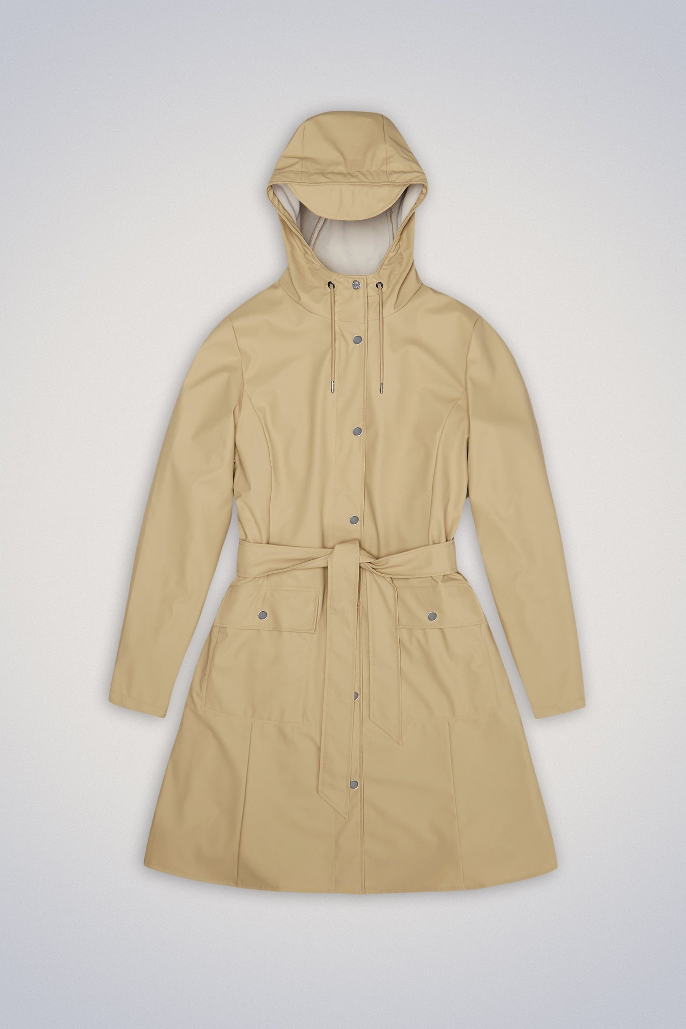 Rains Curve W Jacket Jackets 24 Sand