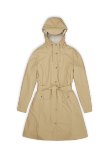 Rains Curve W Jacket Jackets 24 Sand
