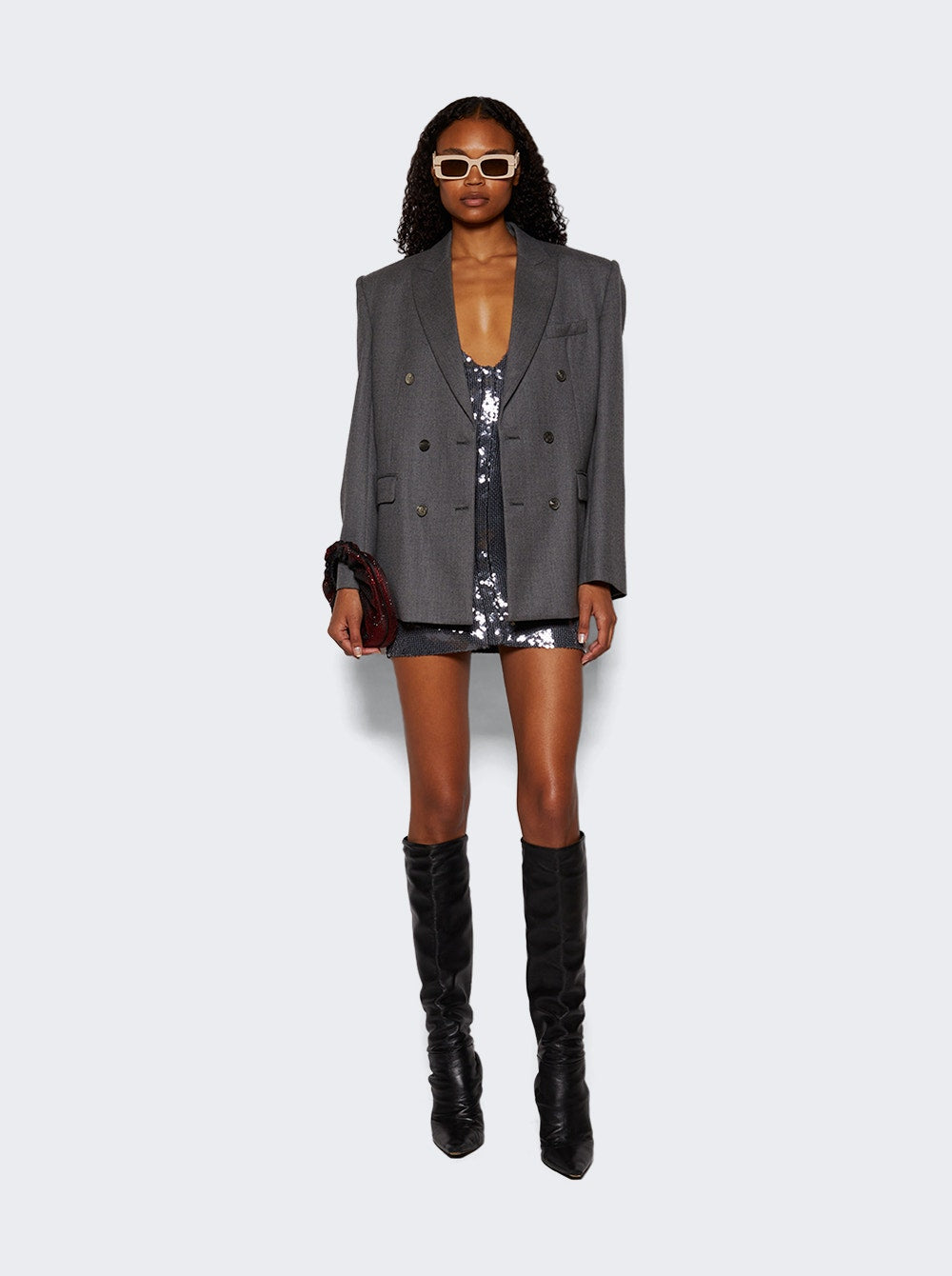 Women | 16Arlington | Hargen Mini Dress | Grey