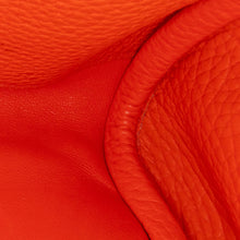 Hermes | Pre-Owned Clemence Lindy 34 | Orange
