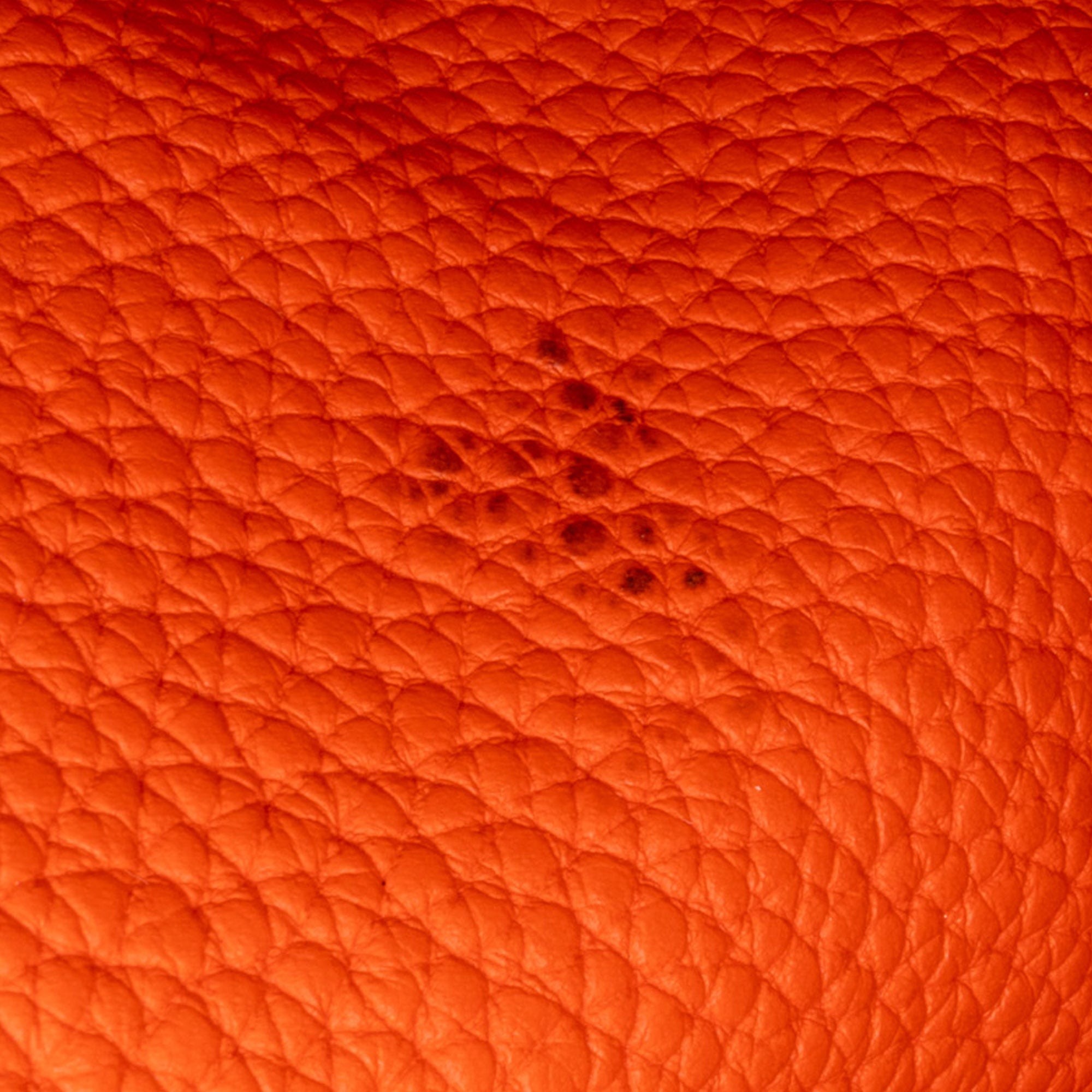 Hermes | Pre-Owned Clemence Lindy 34 | Orange