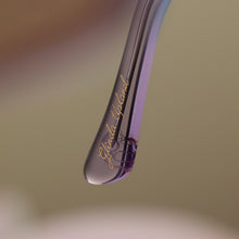Womens | Glinda Upland Butterfly Sunglasses | Iridescent Pastel Blue | Lavender/Opalescent Gradient Pink Lenses