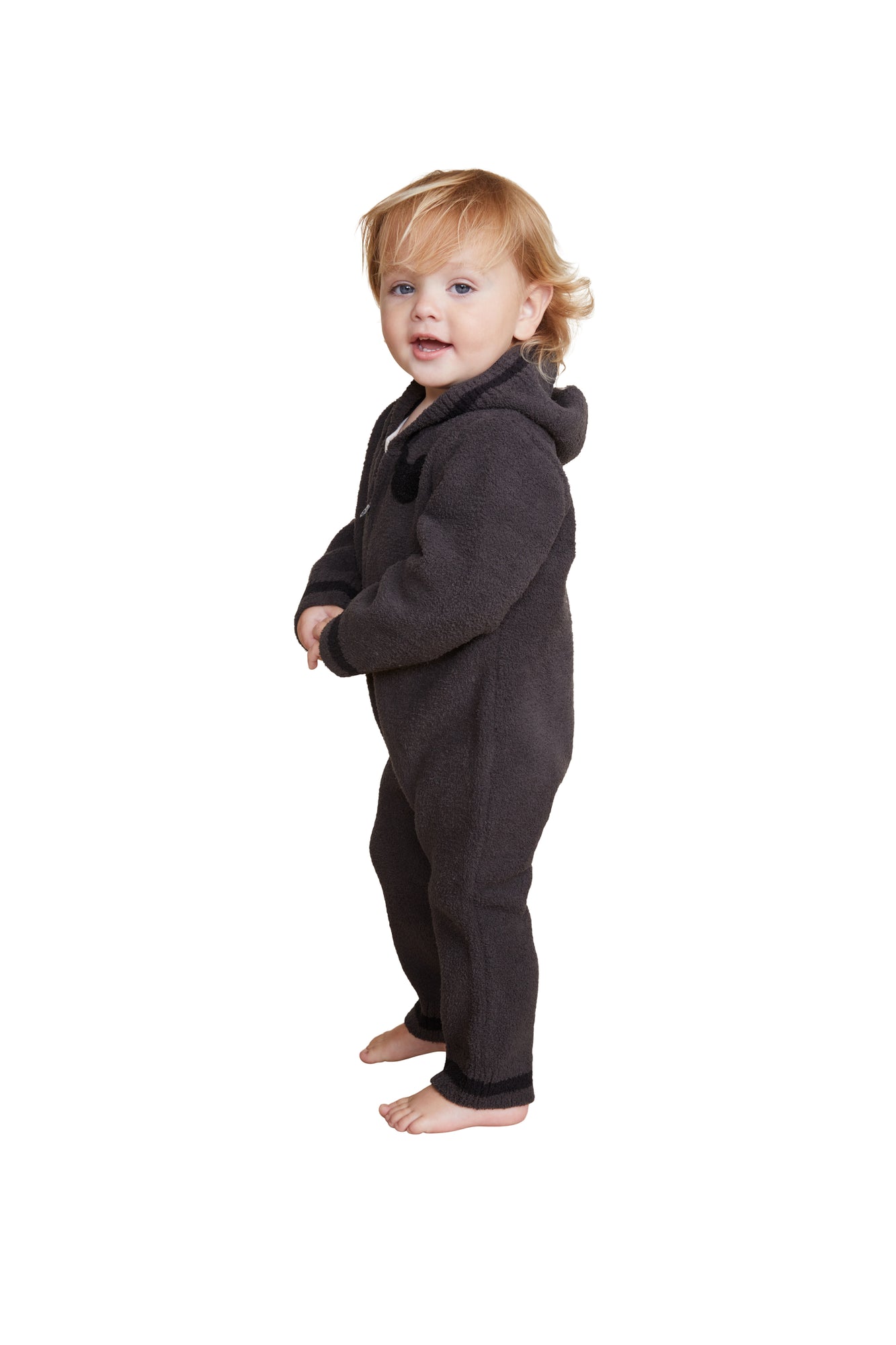 Kids | CozyChic Classic Disney Mickey Playsuit | Carbon