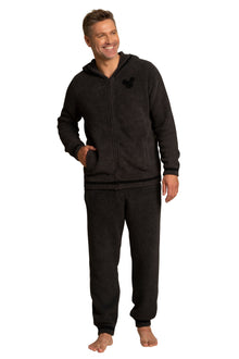 Mens | CozyChic Classic Disney Mickey Hoodie | Carbon