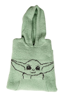 Kids | The Mandalorian Cozy Poncho | Mandalorian Green