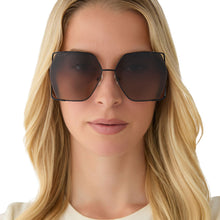 Womens | Donna IV Sunglasses | Black | Twilight Gradient Polarized Lenses