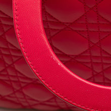 Dior | Pre-Owned Large Lambskin Cannage Lady | Pink