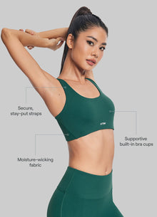 Ultimate Mesh Top | Dark Moss