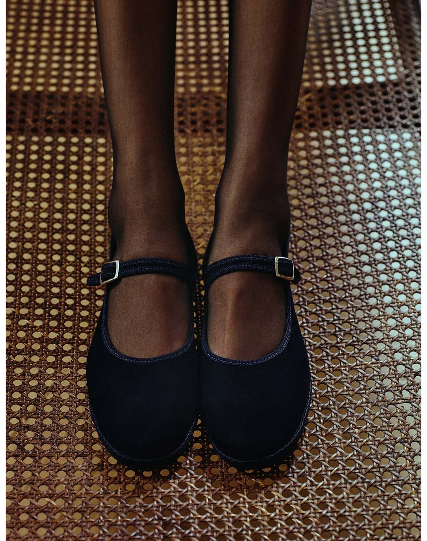 Drogheria Crivellini For Attersee - The Suede Mary Janes | Navy