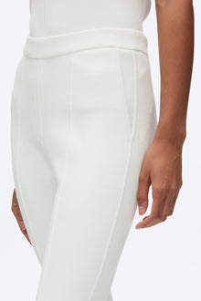 Compact Cropped Kickflare Pant | Ivory