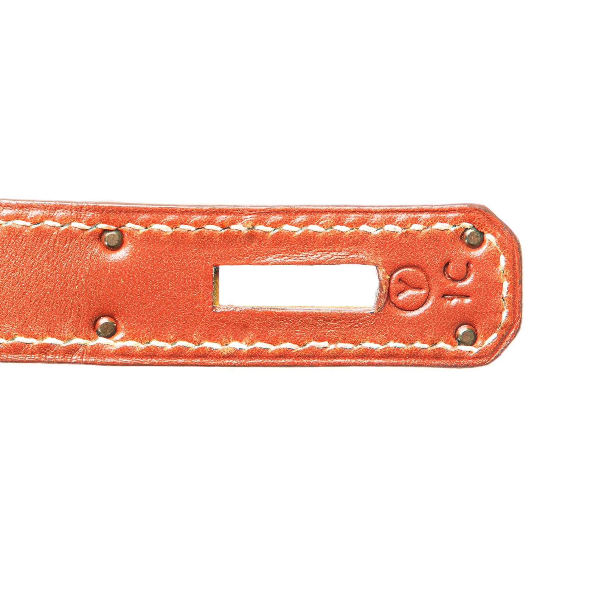 Hermes | Pre-Owned Box Calf Kelly Retourne 32 | Red