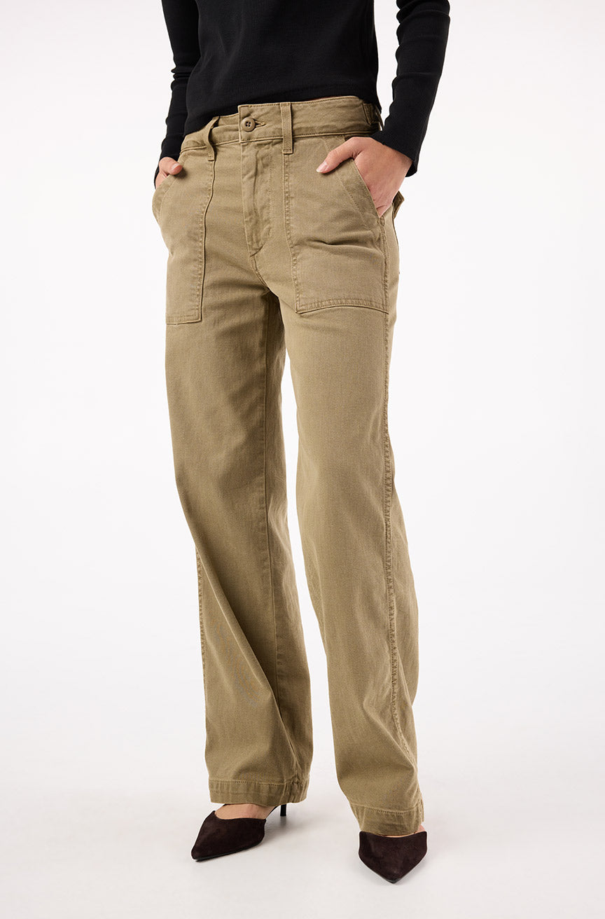 Easy Army Slouch Pant | Thyme