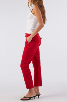 AMO Denim | Easy Army Trouser in Cherry