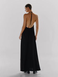 Rondine Maxi Dress | Black