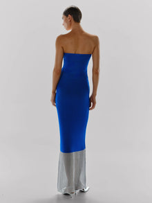 Anais Maxi Dress | Silver Night