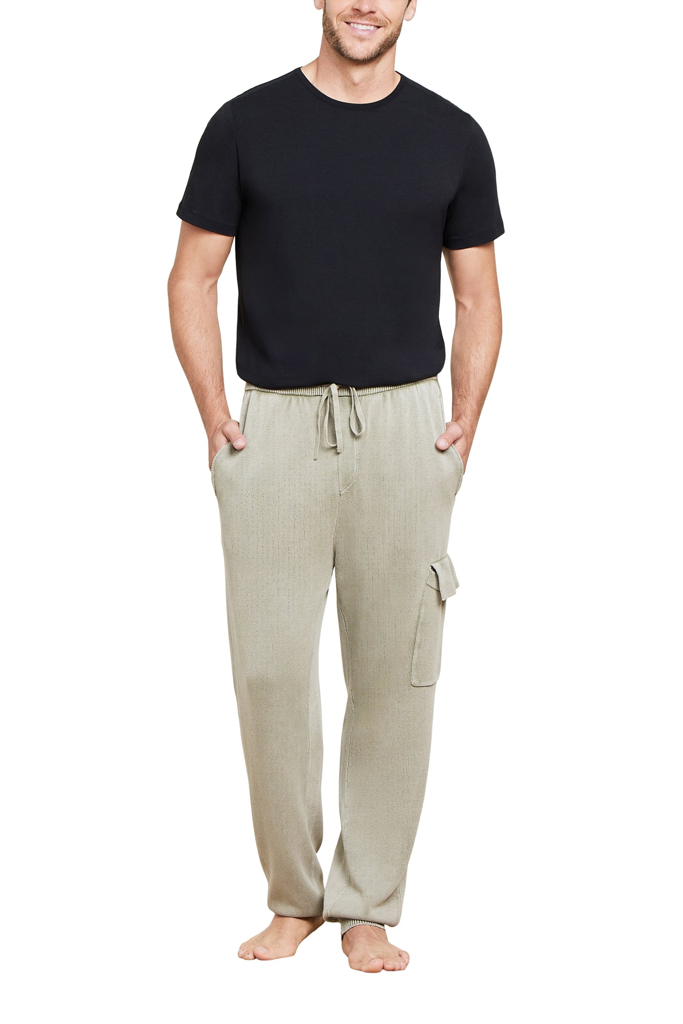 Mens | Sunbleached Cargo Jogger | Military