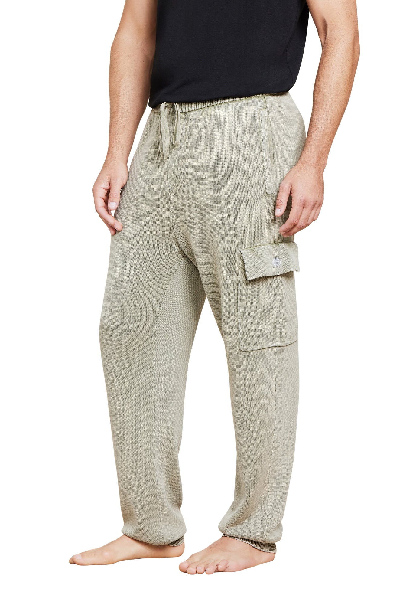 Mens | Sunbleached Cargo Jogger | Military